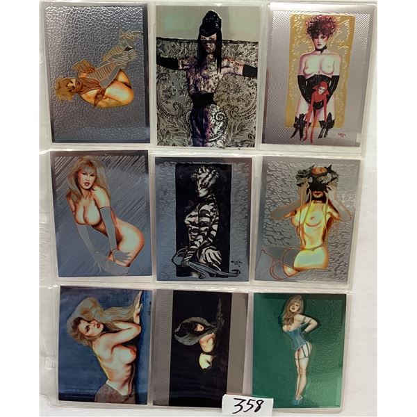 Over 40 Playing Card Pin Up Girls