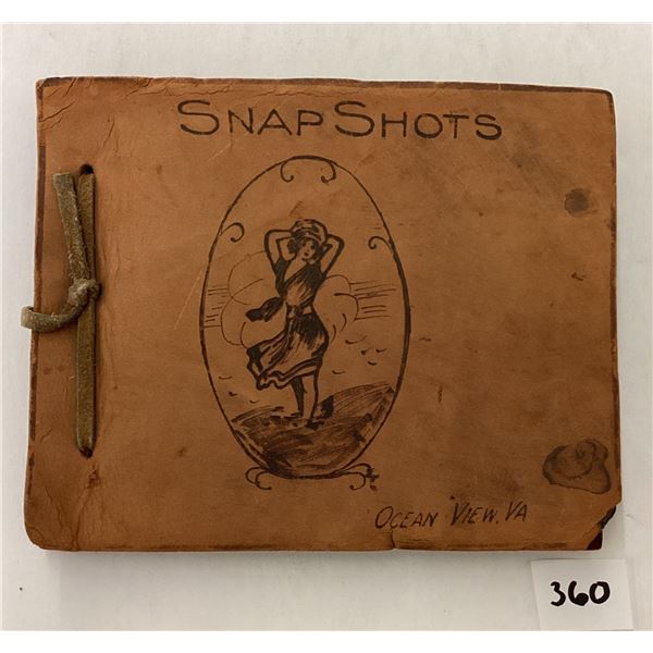 Novelty - Leather Antique Photo Album