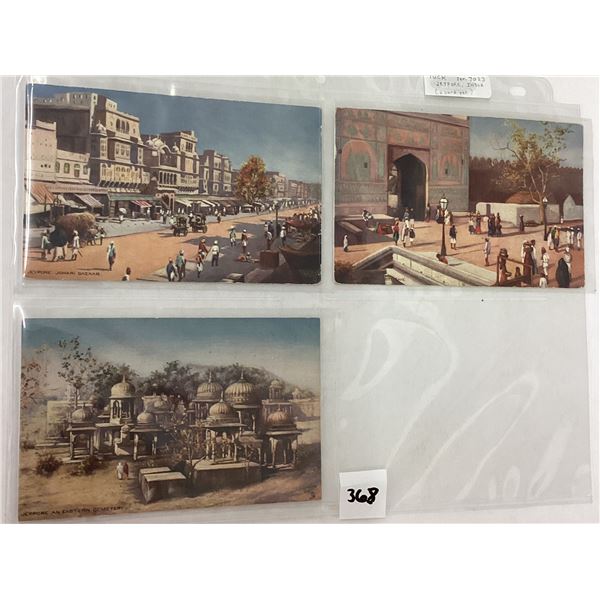 India Postcard Album 55+