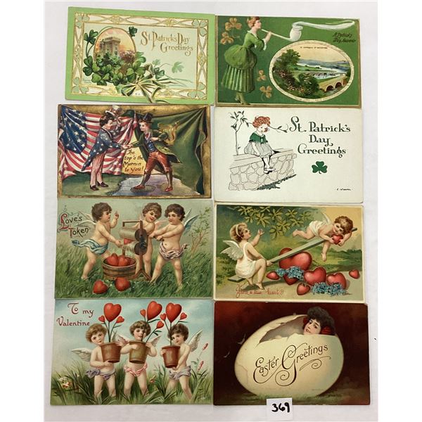 Greetings Sorted Holiday Box 130+ Postcards