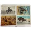 Image 3 : Western - Cowboys & Indians Postcards Approx. 115