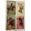 Image 5 : Western - Cowboys & Indians Postcards Approx. 115