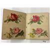 Image 2 : Postcard Tuck Painting Book Floral Gems by Catherine Klein