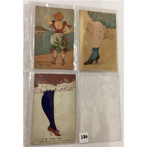 Novelty - Album of 40+ Postcards