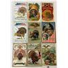 Image 1 : Patriotic Thanksgiving Holiday Greeting Postcards Approx. 100
