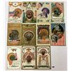 Image 3 : Patriotic Thanksgiving Holiday Greeting Postcards Approx. 100