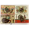 Image 6 : Patriotic Thanksgiving Holiday Greeting Postcards Approx. 100