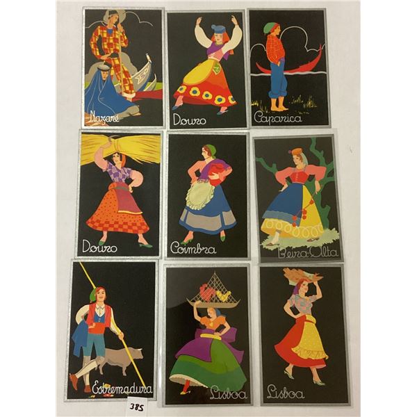 Portugal Art Deco People Postcards 33