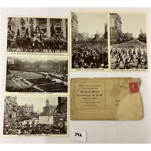 1913 Woodrow Wilson Inauguration Postcards 5
