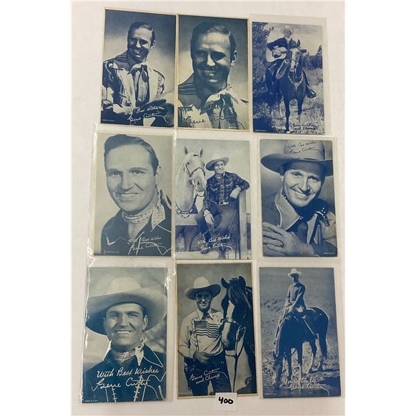 Western Arcade Gene Autry Cards 16