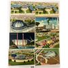 Image 1 : 1940 New York World's Fair Postcards 25 with Wrapper