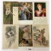 Image 3 : Pretty Lady Greeting Postcards 27