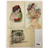 Image 4 : Pretty Lady Greeting Postcards 27
