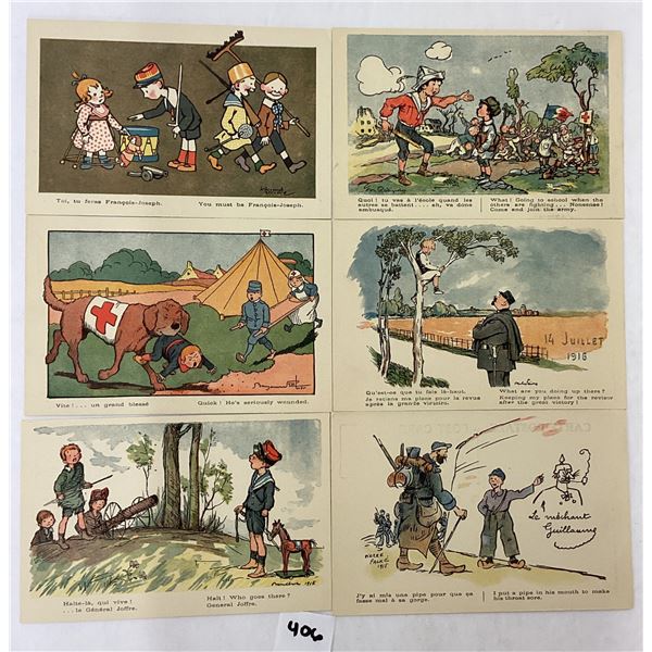 Les Gosses et La Guerre - The Kiddies & The War Set of 12