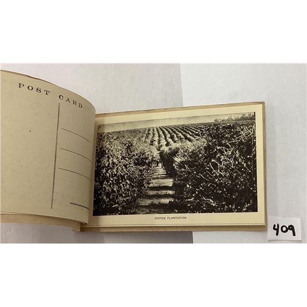 Brazilian Coffee Postcard Booklet