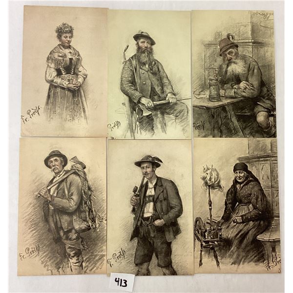 Signed Artist People Pictures 12
