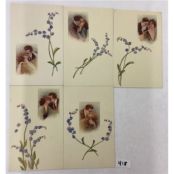 Corbella Romance Lovers Couple with Flowers 5