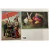Image 2 : Easter Bunny Holiday Greeting Postcards 6