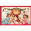 Image 1 : 2 Red Border Brundage Halloween Children Holiday Postcards