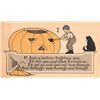 Image 1 : Davis Halloween Boy Carving Pumpkin & Black Cat Holiday PC