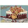 Image 1 : Valentine Halloween Holiday Greeting Jack O'lanterns & Cake PC