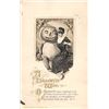 Image 1 : Schmucker Winsch Halloween Woman With Jack O'lantern Greeting Postcard