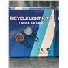Image 4 : Lot of 2 - Bicycle Light Kits Front & Tail Light