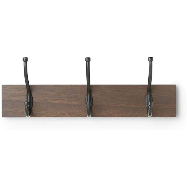 Amazon Basics 3-Hook Wall Coat Rack