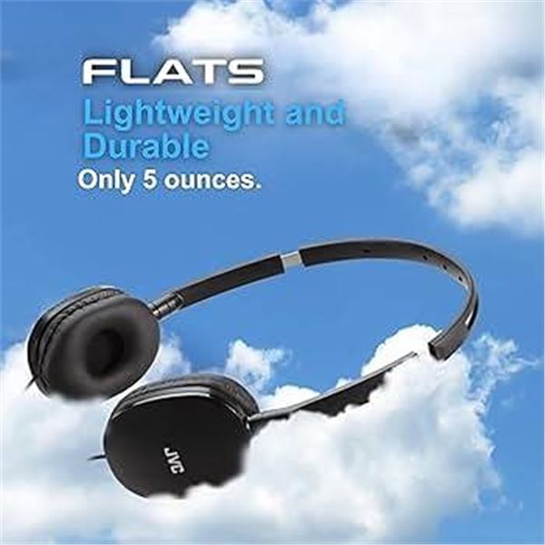 JVC HA-S160M FLATS Stereo Headphones