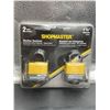 Image 2 : ShopMaster Weather Resistant Padlocks 2pk