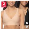 Image 1 : Buffalo David Bitton Wire-Free Bra 2 Pack XL