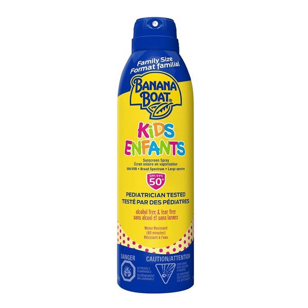 Banana Boat Kids SPF 50 Sunscreen Lot