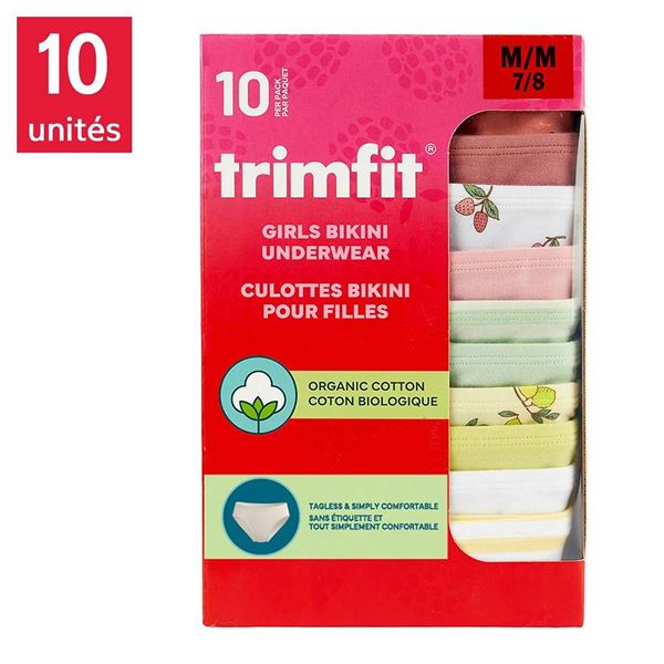 Trimfit Girls Bikini Underwear Pack of 10