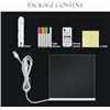 Image 1 : Fanrui Acrylic Dry Erase Board Set