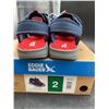 Image 5 : Eddie Bauer Kids' Navy/Red Sandals Size 2