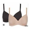Image 1 : Calvin Klein 2 Pack Push Up Plunge 36B