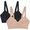 Image 1 : Jones New York Smooth Comfort Bra 2-Pack, L/G