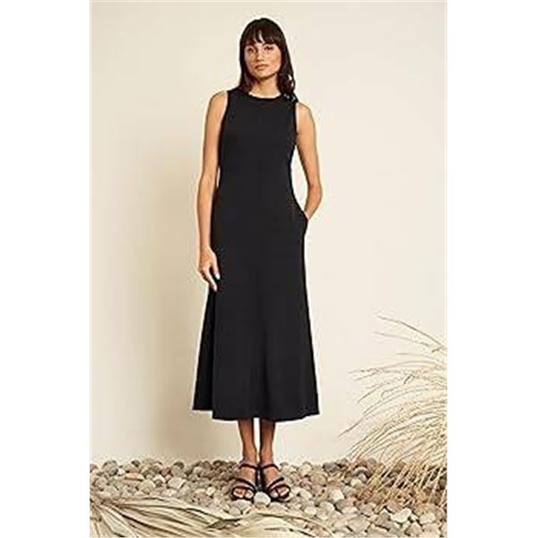 DKNY Black Sleeveless Jumpsuit XS