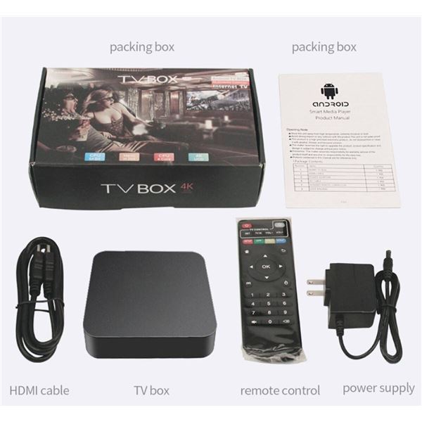 OTT TV Box Multimedia Device
