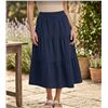 Image 1 : Matty M Navy Tiered Skirt Size S/P