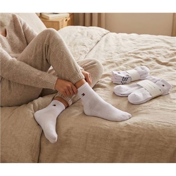 Tommy Hilfiger Women's Quarter Socks 10 Pairs