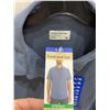 Image 3 : Frank And Oak EcoVero Blue Shirt L/G