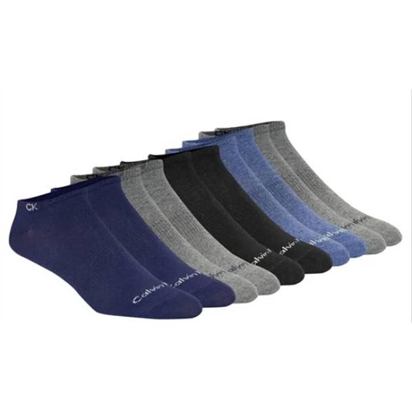 Calvin Klein 10-Pack No Show Socks