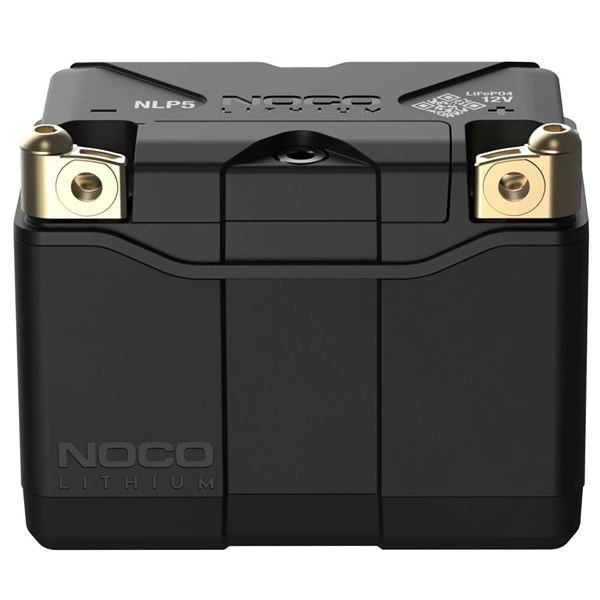 Noco NLP5 NOCO 250A Lithium Powersport Battery. Compatible with most powersport brands