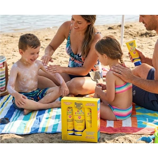Banana Boat Kids SPF 50 Sunscreen, Pack of 3