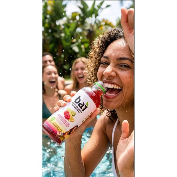 Bai Raspberry Lemon Lime 12-Pack 530ml Bott