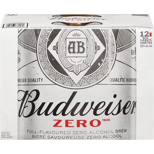 Budweiser Zero 12-Pack Cans