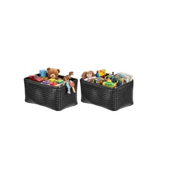 AmazonBasics Storage Bins 2-Pack