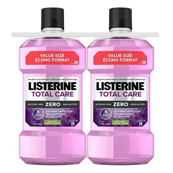 Listerine Total Care Zero Mouthwash Duo