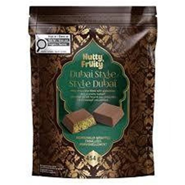 Nutty Fruity Dubai Style Milk Chocolate 454g